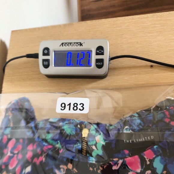 The Limited Dress Womens 2 Blue Multi Floral Mini Shift Ruffle Flare Hem Stretch - Picture 10 of 10